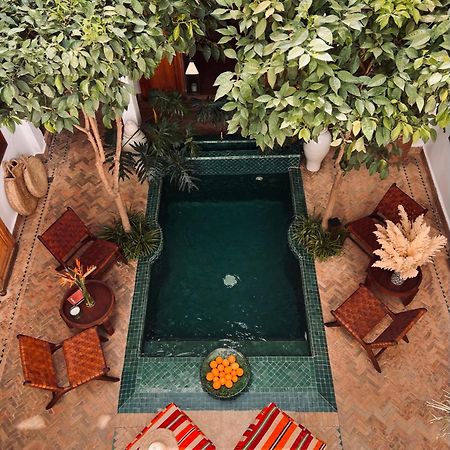 Riad Prive Sadaka Bassin Rooftop Marrakesh Exterior foto
