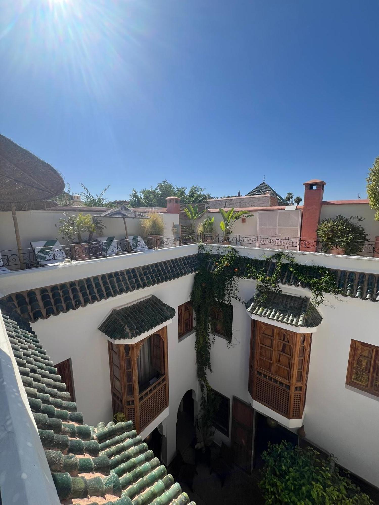 Riad Prive Sadaka Bassin Rooftop Marrakesh Exterior foto