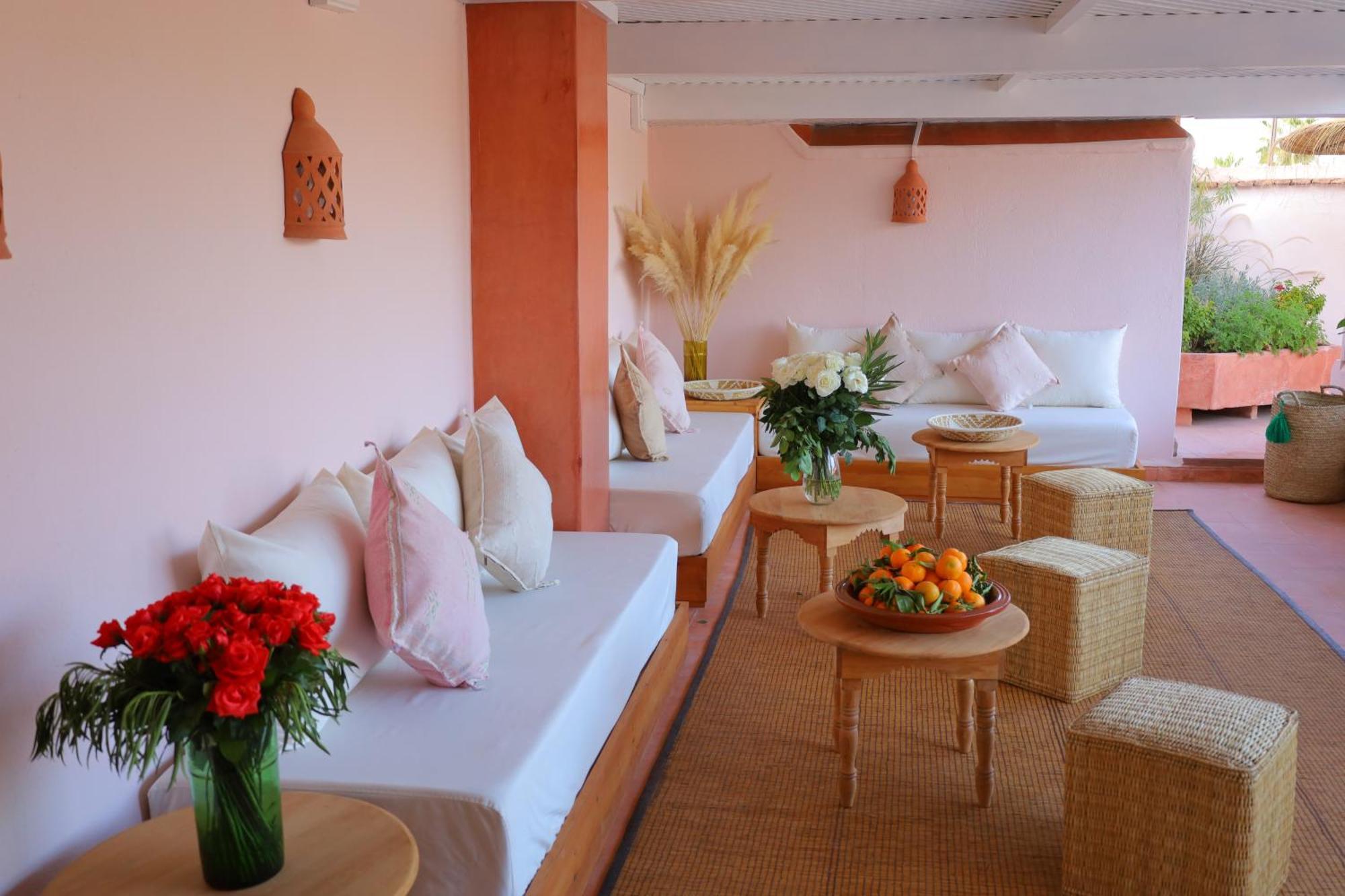 Riad Prive Sadaka Bassin Rooftop Marrakesh Exterior foto