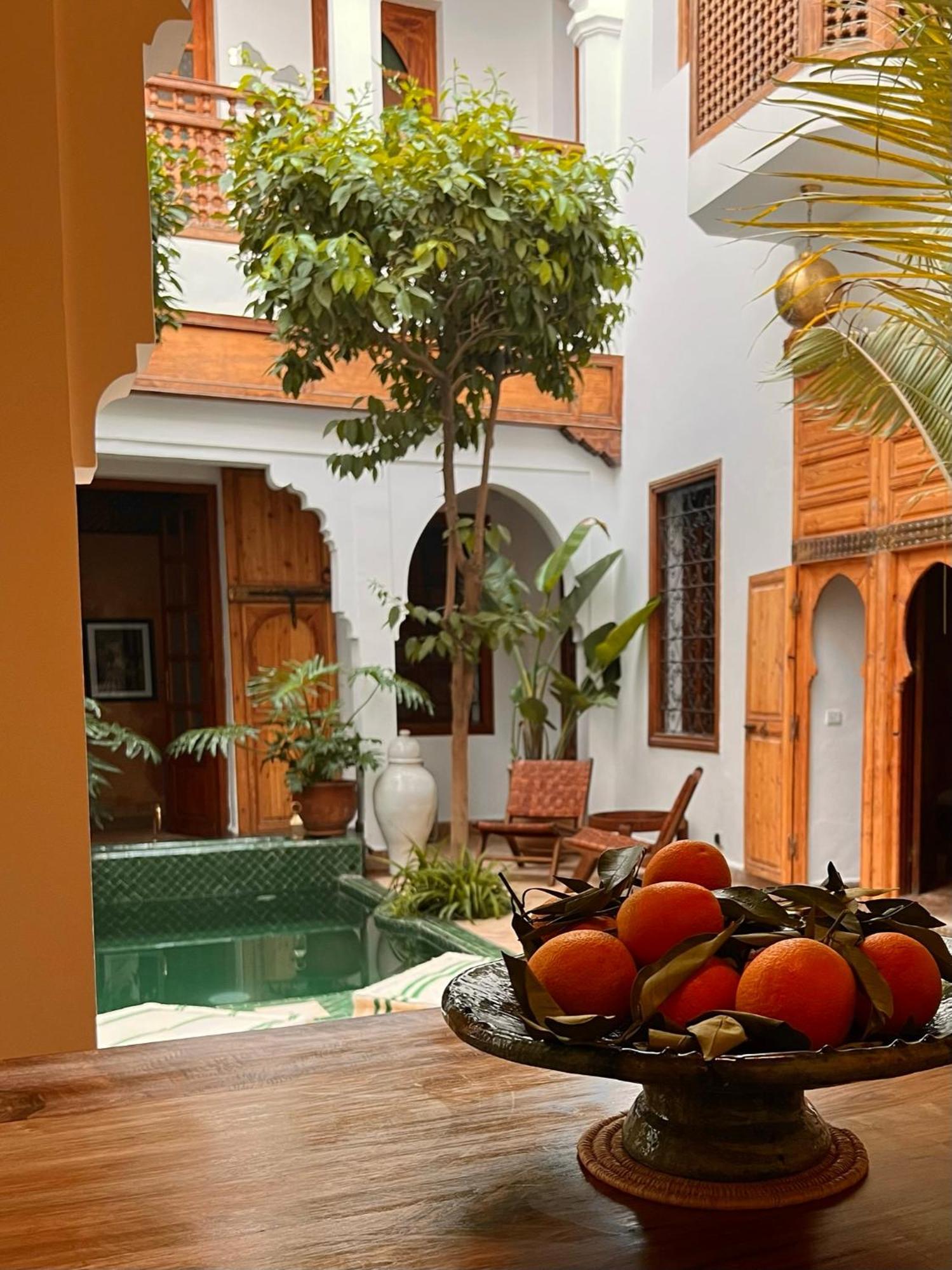 Riad Prive Sadaka Bassin Rooftop Marrakesh Exterior foto
