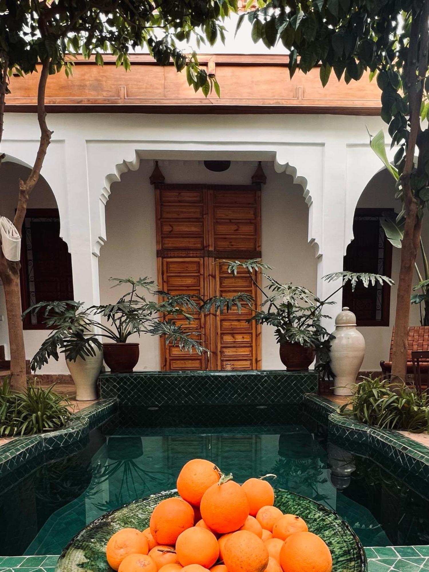 Riad Prive Sadaka Bassin Rooftop Marrakesh Exterior foto