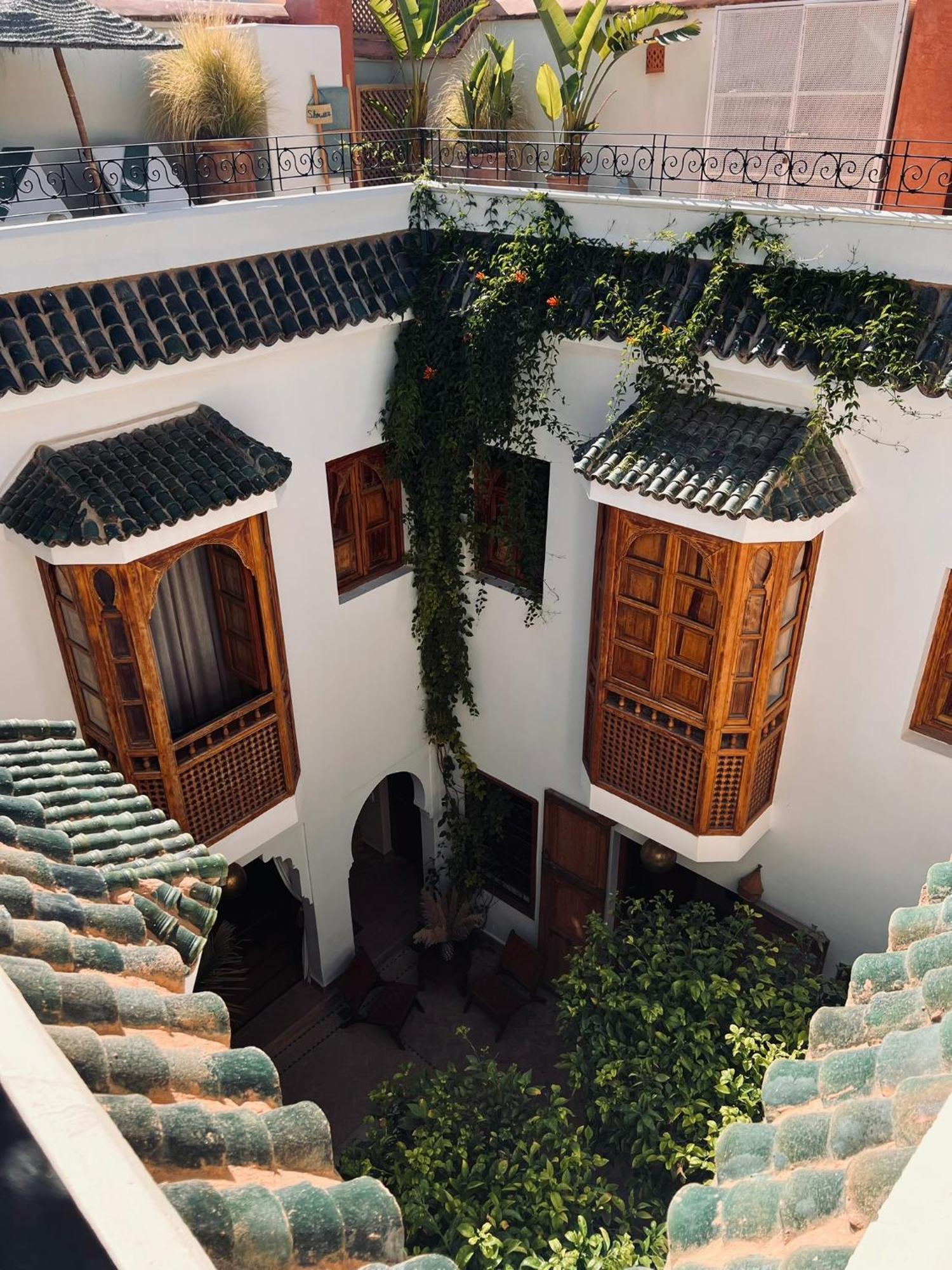 Riad Prive Sadaka Bassin Rooftop Marrakesh Exterior foto