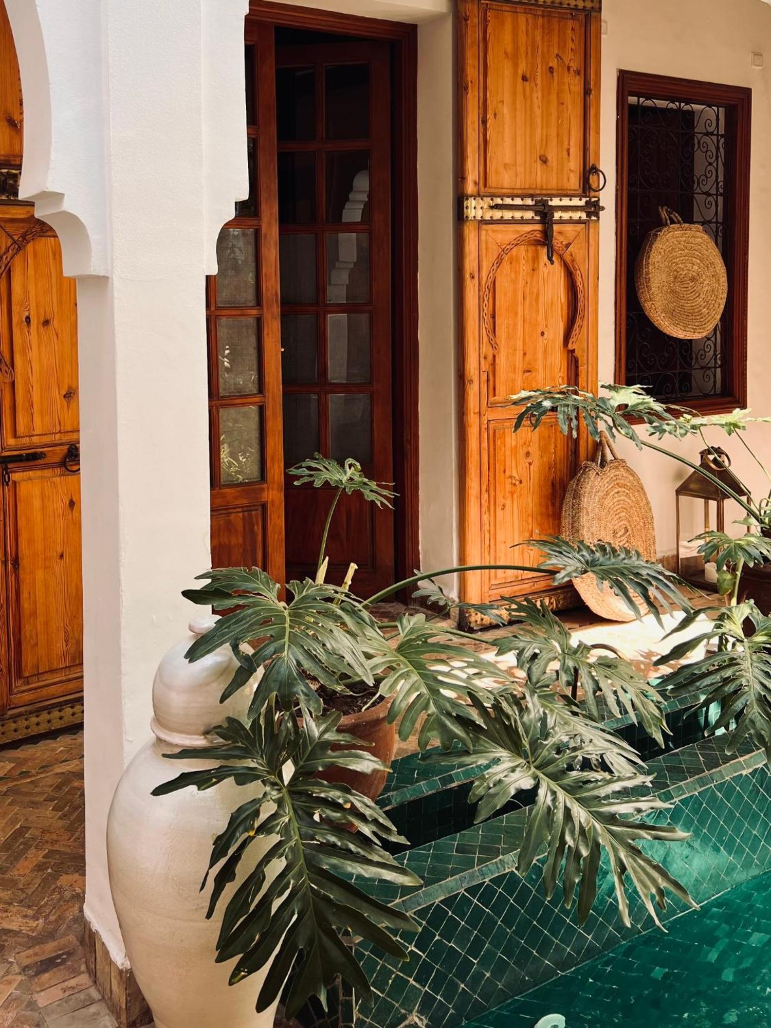 Riad Prive Sadaka Bassin Rooftop Marrakesh Exterior foto