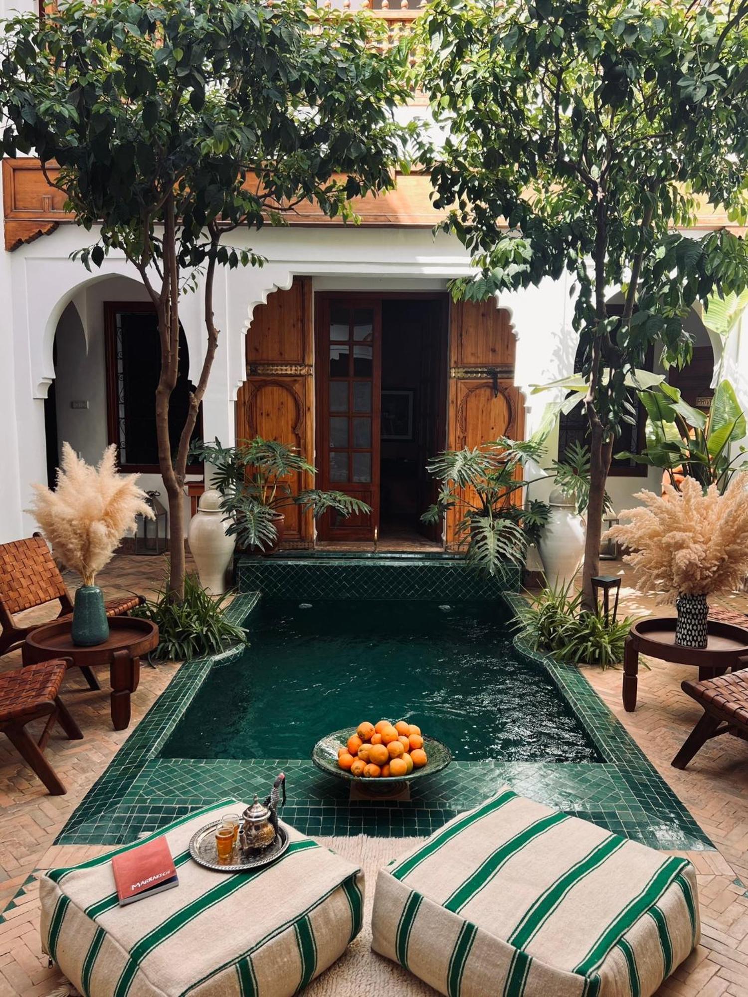 Riad Prive Sadaka Bassin Rooftop Marrakesh Exterior foto
